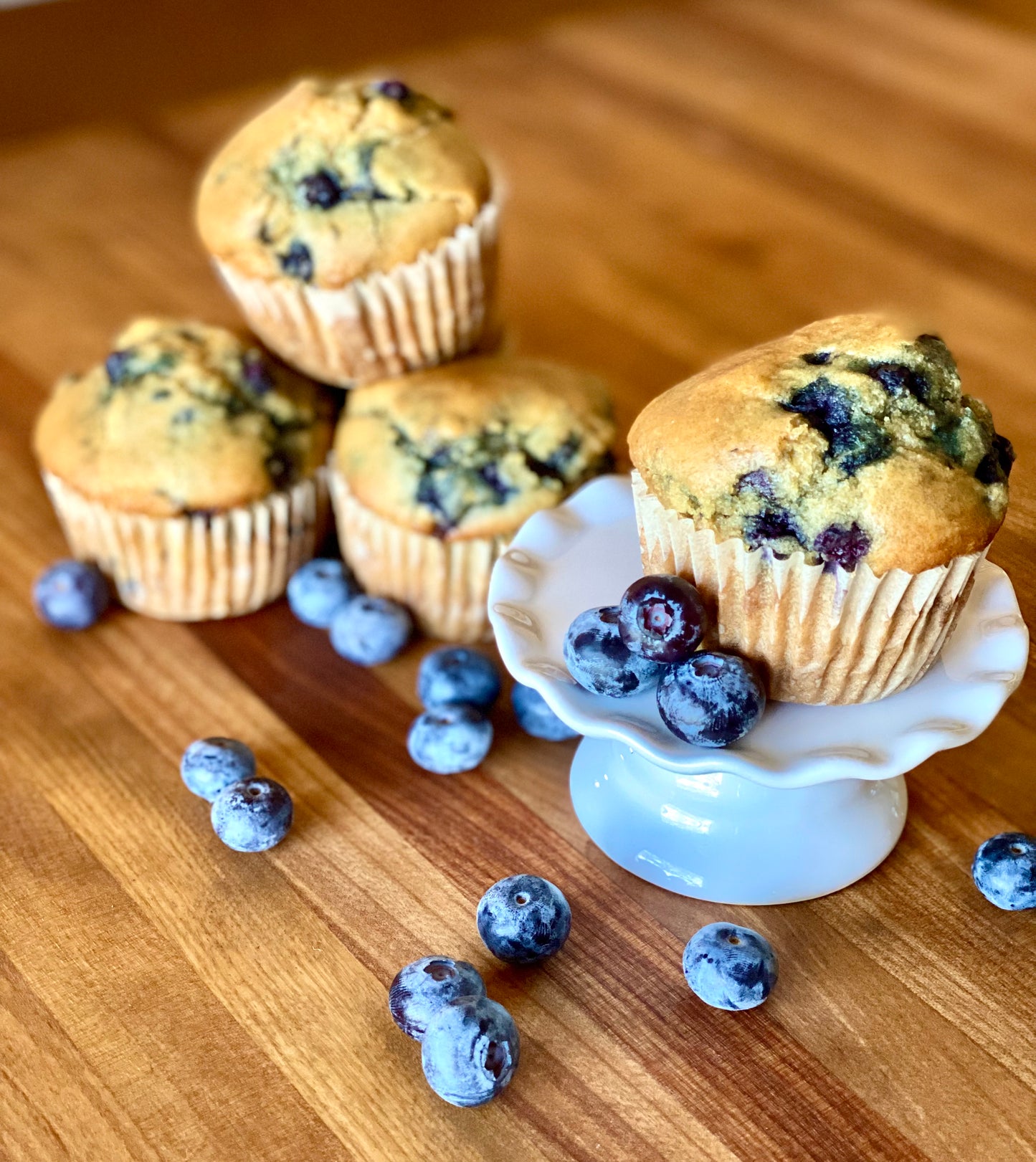 Paleo Blueberry Muffins