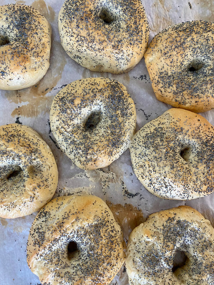 Sourdough Bagels